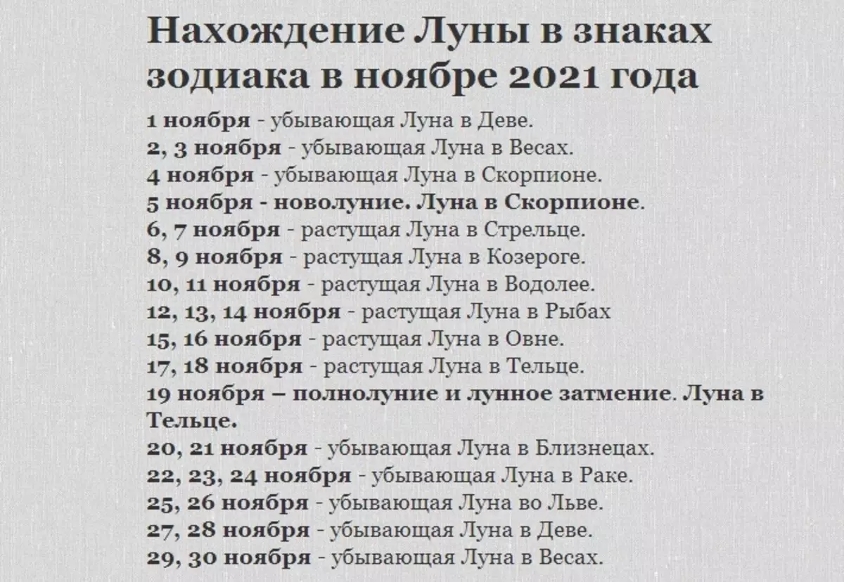 Точный гороскоп с 22 ноября по 28 ноября 2021 года