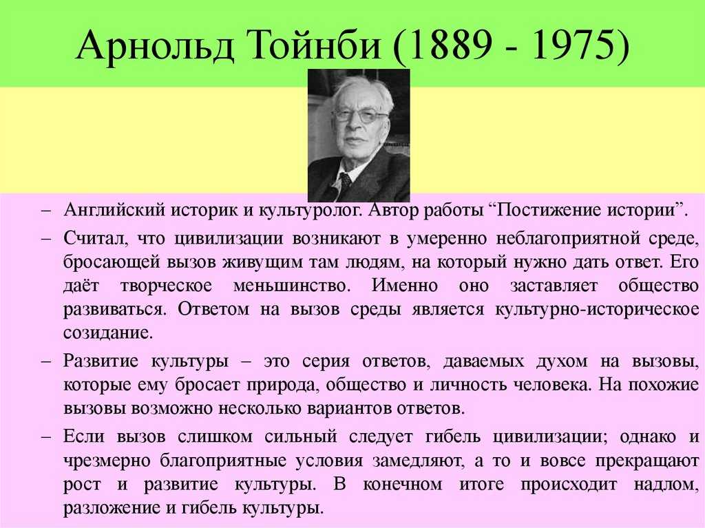 Тойнби, арнольд джозеф — энциклопедия руниверсалис