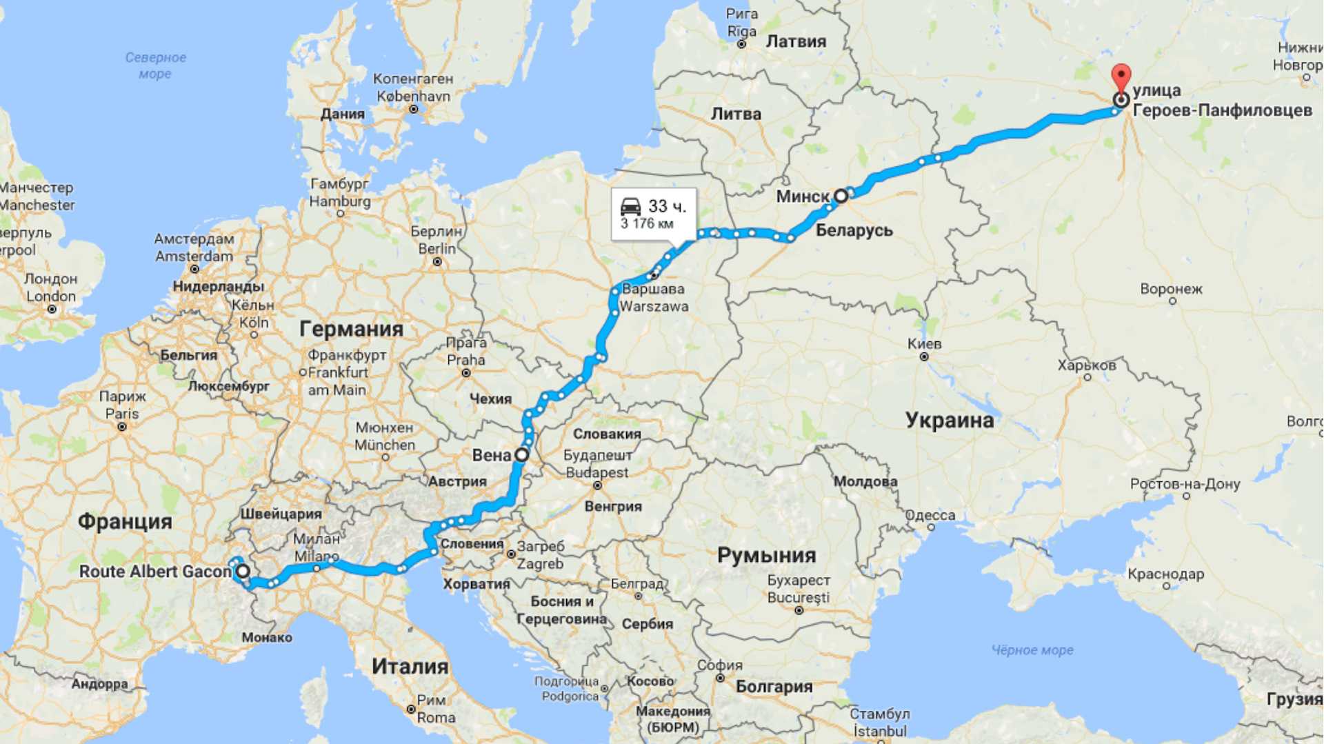 Поездка в германию на автомобиле в 2021 году
