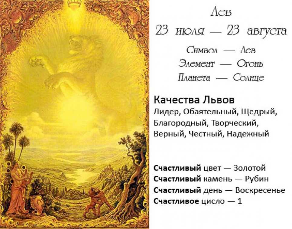 Знак зодиака лев: особенности, сильные и слабые стороны, совместимость