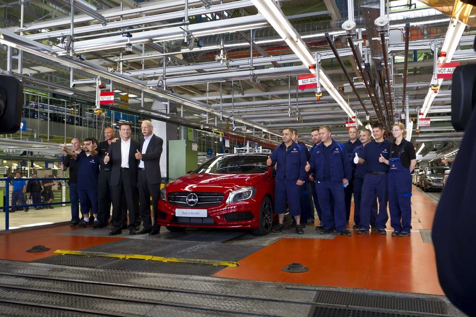 В каких странах собирают мерседес бенц. где собирают mercedes-benz cla. седан и три джипа