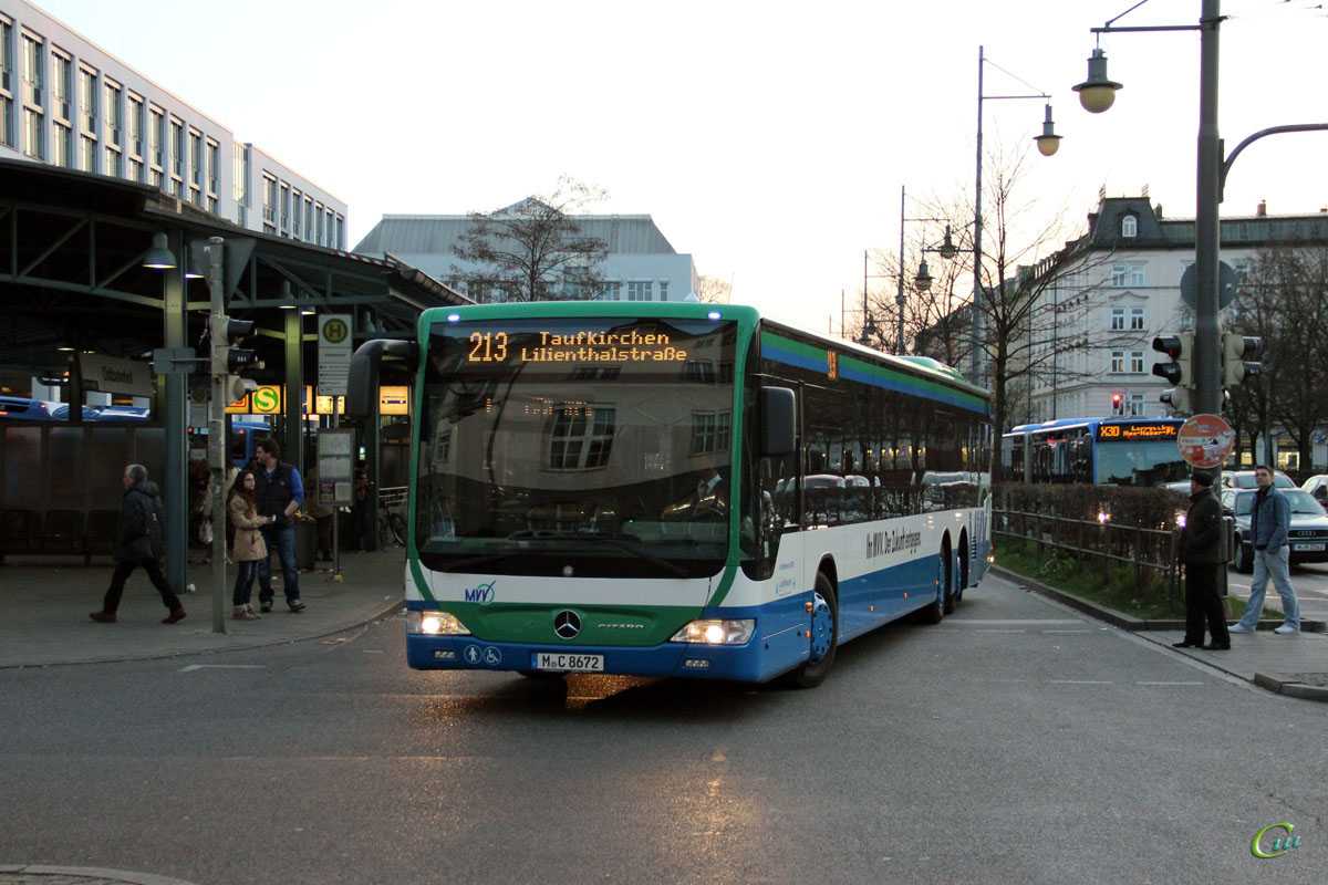 Общественный транспорт в европе
